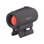 Коллиматор Gaut Tourmaline 1x29, закрытый, точка/круг красные, Weaver, арт.: G-C-29-MR [GAUT]